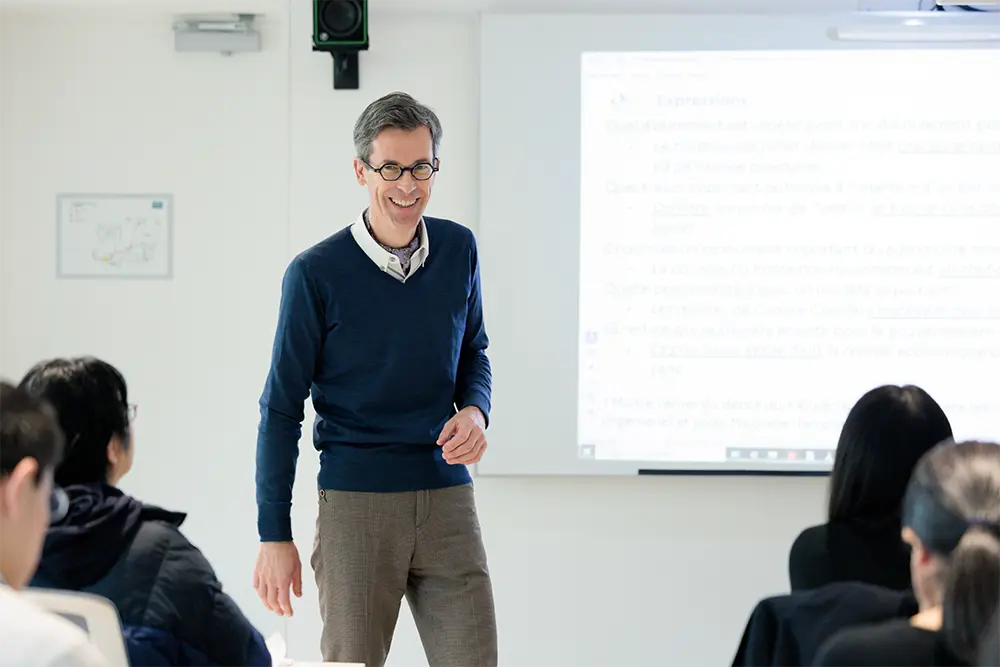 Institut français de Tokyo, cours de français